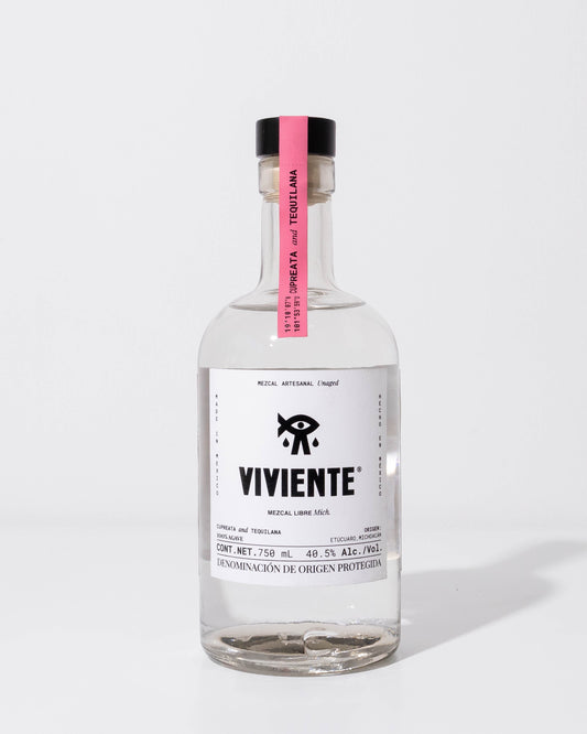 Mezcal Vivente Cupreata and Tequilana